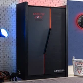 Gardırop, Gamer Ledli Oyuncu 2 Kapaklı Dolap thumbnail 1