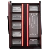 Gardırop, Gamer Ledli Oyuncu 2 Kapaklı Dolap thumbnail 3