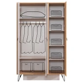 Gardırop, Dolunay 3 Kapaklı Dolap thumbnail 3