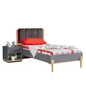 Antre Genç Odası - 3 Kapılı Dolap, Karyola, Komodin, Masa - 4