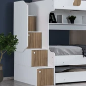 Ranza, Inci Yavrulu Ranza - Ceviz 3 Adet Comfort Yatak - 4