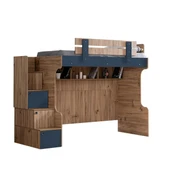 Ranza, Riva Ranza Çalışma Masası 2 Kapaklı Dolap 1 Adet Comfort Yatak - 2