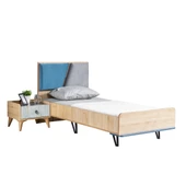 Karyola, Lotus Başlıklı Karyola 90x190 thumbnail 1