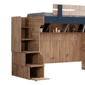 Ranza, Riva Ranza Çalışma Masası 2 Kapaklı Dolap 1 Adet Comfort Yatak - 3