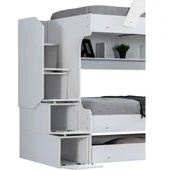 Ranza, İnci Yavrulu Ranza 3lü Beyaz Ranza + 3 Adet Comfort Yatak thumbnail 6