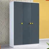 Ranza, Metris Dolap Masa 3 Kapılı Dolap 1 Adet Comfort Yatak thumbnail 6