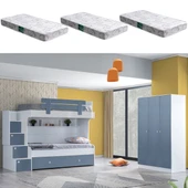 Ranza, Loof Yavrulu Ranza + 3 Kapaklı Dolap + 3 Adet Comfort Yatak - 1