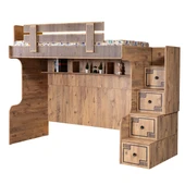 Ranza, Natural Ranza Karyola Masa 3 Kapaklı Dolap - 4