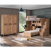 Ranza, Natural Ranza Karyola Masa 3 Kapaklı Dolap - 1