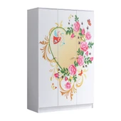 Ranza, Mira Ranza Karyola Masa 3 Kapaklı Dolap thumbnail 4