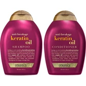 OGX Keratin Oil Shampoo 385 ml - OGX Keratin Oil Conditioner 385 ml - 1