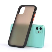 Apple iPhone 11 Kılıf Zore Fri Mat Yüzey Renkli Kenar Kılıf thumbnail 3