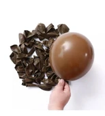 PASTEL BALON KAHVERENGİ 100 ADET - 2