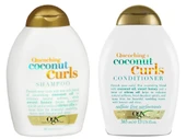 OGX Coconut Curls Shampoo 385 ml - OGX Coconut Curls Conditioner 385 ml - 1