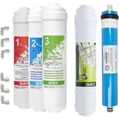 Lg Su Arıtma Cihazı Filtresi 5'li Set Uyumlu 5li thumbnail 1