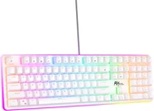 Royal Kludge RK918 Red Switch Beyaz PBT RGB Kablolu US Gaming Mekanik Klavye - 5