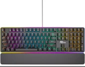 Royal Kludge RK918 Red Switch Siyah PBT RGB Kablolu US Gaming Mekanik Klavye - 3