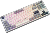 Royal Kludge R87 Pro Beyaz/Gri TKL Kablolu US Gaming Klavye - 5