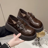 Kadın Loafer Ayakkabı (Siyah) - 6