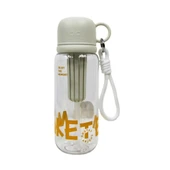 Shotay Cup Cover Su Matarası Tritan Beyaz 800Ml - 1