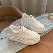 Kadın Platform Spor Ayakkabı (Siyah) thumbnail 7