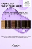 Loreal Excellence Cool Creme 3.11 Ekstra Küllü Koyu Kahve - 6