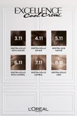 Loreal Excellence Cool Creme 3.11 Ekstra Küllü Koyu Kahve - 7