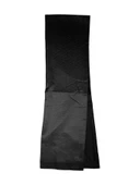 Unisex Çizgi Desenli Saten İnce Kaşmir Dokulu Sıcak Tutan Yumuşak Kışlık Atkı - 5