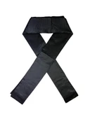 Unisex Çizgi Desenli Saten İnce Kaşmir Dokulu Sıcak Tutan Yumuşak Kışlık Atkı - 6