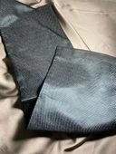 Unisex Çizgi Desenli Saten İnce Kaşmir Dokulu Sıcak Tutan Yumuşak Kışlık Atkı - 8