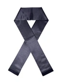 Unisex Çizgi Desenli Saten İnce Kaşmir Dokulu Sıcak Tutan Yumuşak Kışlık Atkı - 9