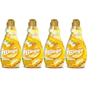 Bingo Soft Çamaşır Yumuşatıcı Konsantre 1440ML Nergis (4 Lü Set) - 1