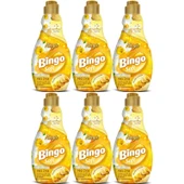 Bingo Soft Çamaşır Yumuşatıcı Konsantre 1440ML Nergis (6 Lı Set) - 1