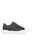 Pierre Cardin Siyah Hakiki Deri Erkek Sneaker - 1