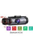 1080P Full HD 1296P Super HD Araç Kamerası Black Box Araç İçi Kamera Video ve Fotoğraf Kaydedici - 7