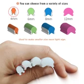 Kırmızı 6mm Ikinci Nesil Silikon Neon Led Şerit Kılıfı 5 Metre Difüzör Tüp (LED HARİÇ) - 11