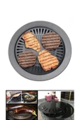 Zhltools Izgara Stovetop Grill Ocak Üstü Yanmaz Yapışmaz Dumansız Grill - 5