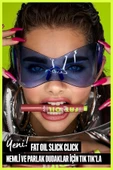 NYX PROFESSİONAL MAKEUP Fat Oil Slick Click Parlatıcı Nemlendirici Nude Tonlu Dudak Balmı - 04 Going Viral - 2