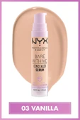 NYX PROFESSİONAL MAKEUP Bare With Me Kapatıcı Serum 03 Vanilla Concealer - 2