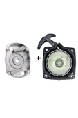 ABLACKS Çin Motorlu Tırpan Easy Çalıştırma Starter İp Çekme + Marş Kovanı 44 (Takım) Uyumlu - 1