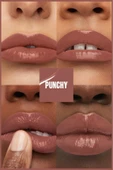 MAYBELLİNE NEW YORK Super Stay Vinyl Ink Uzun Süre Kalıcı Nude Tonlu Likit Parlak Ruj 120 Punchy - 3
