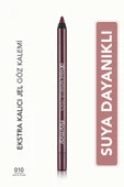 FLORMAR Işıltılı Kalıcı Göz Kalemi (PEMBE-TEN) - Extreme Tattoo Gel Pencil - 010 Dusty Plum - 8682536041171 - 1