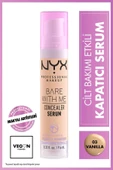 NYX PROFESSİONAL MAKEUP Bare With Me Kapatıcı Serum 03 Vanilla Concealer - 1