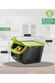 12 Litre Patates ve Soğan Saklama Kabı 2'li Set – Havalandırmalı, Pratik Mutfak Düzenleyici - 1
