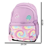 Play Rainbow 2 Bölmeli Okul Sırt Çantası Lila (163117) thumbnail 2