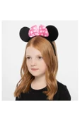 Pembe Fiyonklu Minnie Mouse Tacı - 3