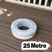 25 Metre Bahçe Hortumu 3 Katlı Sağlam Çeşme Su Sulama Hortum Araç Araba Yıkama 12.5 mm 1/2" - 3