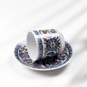 GÜRAL PORSELEN Gözde Double 4 Parça 2 Kişilik Kahve Fincan Takımı 60932 - 4