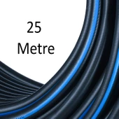 Kauçuklu Termo Bahçe Hortumu 25 Metre Dayanıklı 3 Katlı Sağlam Su Sulama Yıkama Hortum 12.5 mm 1/2" - 4