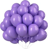 PASTEL BALON MOR 100 ADET - 1